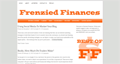 Desktop Screenshot of frenziedfinances.com